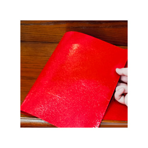 Dalles de moquette autocollantes rouges unies rectangulaires antidérapantes pour escaliers, mariages, en fibre de polypropylène, sur mesure - Product Image 3