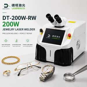 Machine de soudage de précision LaserDelta 200W pour la réparation de montures de lunettes en or et en argent avec système - Product Image 1