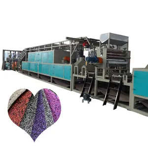 Máquina de fabricación de esteras de bobina de pvc, almohadilla de pie de anillo de seda