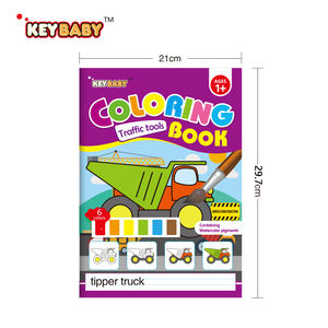 Benutzer definierte Mal bücher für Erwachsene für Kinder Kinder mit Palette Wasser Mal bücher Drucks ervice Lernspiel zeug - Product Image 6