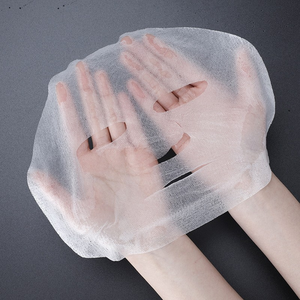Japan <strong>Cosmetics</strong> 384 Fiber Light Transparent Non-Woven Dry Face Mask Sheet Natural Uncompressed Body Mask Material <strong>Manufactured</strong> - Product Image 4