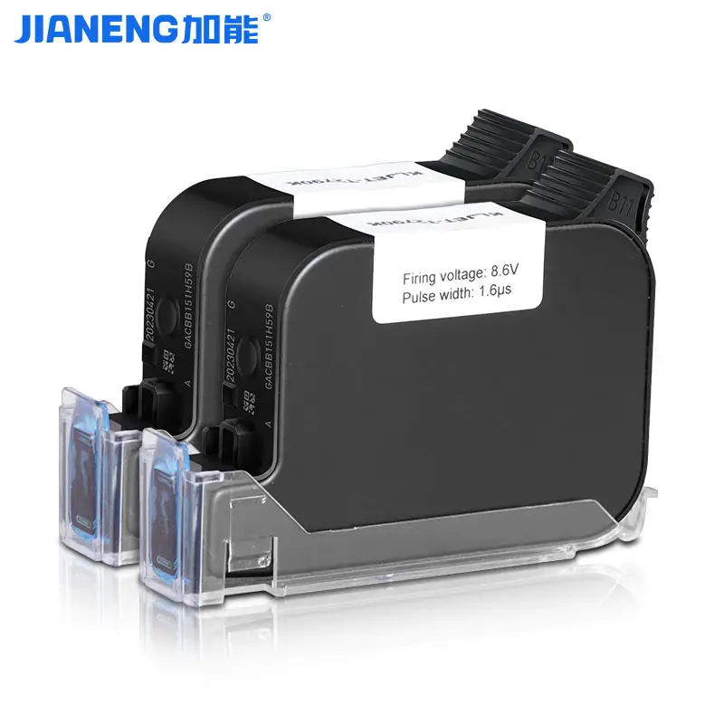 Originele Geïmporteerde Snel Droog Solvent Zwart 2580 Inkt Cartridge Voor Handheld Inkjet Printer