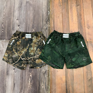 Pantalones Cortos Deportivos Personalizados de Alta Calidad, Sublimados, 100% Poliéster, de Secado Rápido, Holgados, con Cintura Elástica, de Doble Capa, con Estampado de Camuflaje para Hombre - Product Image 4