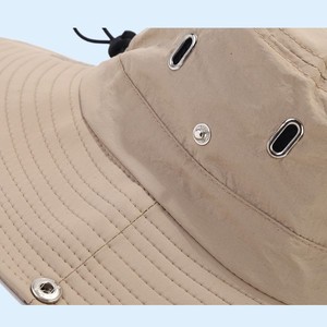 Bestella marque séchage rapide Polyester seau chapeau <span class=keywords><strong>professionnel</strong></span> personnalisé réglable large bord pêcheur soleil Sport cyclisme en plein air - Product Image 4