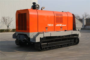 Pompe à béton sur chenilles à moteur diesel JIUHE Construction - Product Image 4