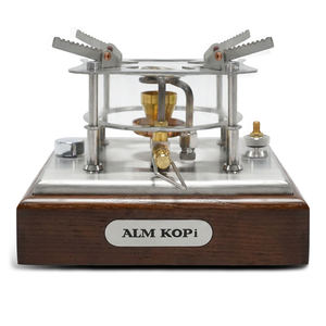 Réchaud à alcool de table haut de gamme, brûleur à spiritueux en acier inoxydable avec supports de casserole réglables pour la préparation du café et la restauration - Product Image 1