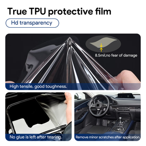 TPU Invisible Intérieur Accessoires TPU PPF Autocollants De <span class=keywords><strong>Voiture</strong></span> Protecteur D'écran Film De Verre Film Intérieur De <span class=keywords><strong>Voiture</strong></span> Pour Mazda CX30 - Product Image 3