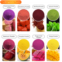 Poudre d'extrait de fruit de fraise biologique soluble, qualité alimentaire, 80 mesh, emballage en fût