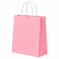 Sacs en papier cadeau de luxe, sacs shopping en kraft personnalisés avec logo et poignées pour l'emballage de vêtements de boutique