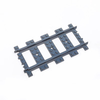 Bloques de Construcción de Plástico para Trenes de Juguete, Accesorio de Vía de Tren, para Conjuntos de Trenes a Escala, Kits de Construcción Creativos DIY