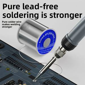 Fil à <span class=keywords><strong>souder</strong></span> multi-matériaux en acier inoxydable <span class=keywords><strong>pour</strong></span> applications de soudage de batteries, de <span class=keywords><strong>fer</strong></span> à <span class=keywords><strong>souder</strong></span> électrique et de briquets - Product Image 4