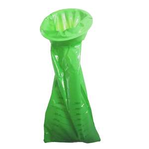 Bolsas de Vómito Desechables Portátiles Personalizadas, Bolsas Verdes para Náuseas en el Auto, con Anillo de Boca Grueso - Product Image 1
