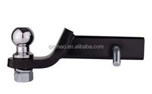 Высококачественная Прямая продажа 2-Дюймовая хромированная Серебряная сцепка для прицепа с шаром и Натяжителем, аксессуары для буксировки и туристического автомобиля - Product Image 3