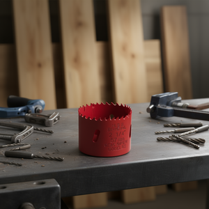 Sierra perforadora bimetálica de 2 1/4 pulgadas (57 mm) para cortar madera y metal - Product Image 3