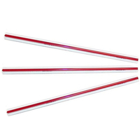 Tube en verre borosilicate avec ou sans ligne rouge, résistant aux hautes températures et à la haute pression, pour jauge de niveau de liquide de chaudière