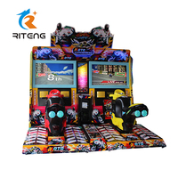 Machine d'arcade à pièces vidéo 3D HD Super Bike et simulateur de voiture de course Jeu de course automobile et simulateur de jeu de pièces de monnaie