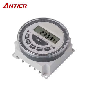 ANTIER Timer Digitale Programmabile 16A 12V DC con Orologio e Batteria di Backup - Product Image 1