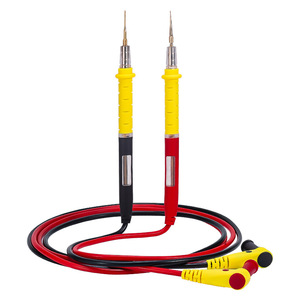 Sonda de multímetro de cobre chapada en oro, cable de prueba antioxidante para uso en ingeniería eléctrica - Product Image 2