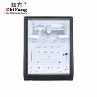 Lecteur vidéo multimédia 12.1 pouces avec écran autoradio GPS 4G LTE Android 13 Média de navigation pour Toyota LC71 LC76 LC78 LC79