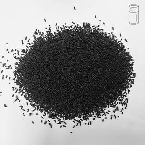 Charbon actif à base de charbon de bois 4MM à bas prix pour purificateurs d'air, additifs pétroliers CTC75 PH7-11 Noir Carseritech 25kg/sac - Product Image 2