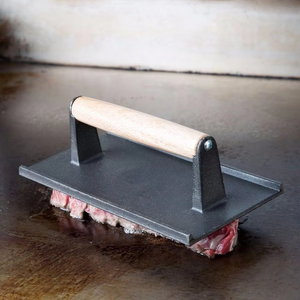 <span class=keywords><strong>Presse</strong></span> à griller en fonte pour barbecue robuste Burger <span class=keywords><strong>Steak</strong></span> <span class=keywords><strong>Presse</strong></span> à bacon pour la cuisine professionnelle et domestique - Product Image 6