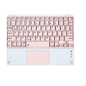 <span class=keywords><strong>Keyboard</strong></span> <span class=keywords><strong>Mouse</strong></span> Nirkabel Terintegrasi dengan Touchpad untuk iPad 10.9 inci, <span class=keywords><strong>Keyboard</strong></span> Mini Ultra Tipis Multiwarna - Product Image 3