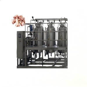 Linea di produzione di brodo di ossa di qualità commerciale automatica: affettatrice per carne tritacarne 2000 KG/H nuovissima per sterilizzatore alimentare - Product Image 1