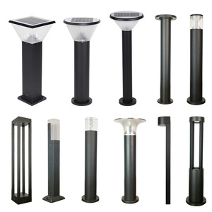 Lámpara solar de aluminio para exteriores Juming de 1W LED, montada en el suelo para iluminación de patios, villas y jardines. - Product Image 5