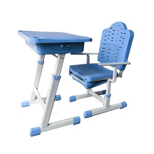 Mới nhất mô hình đại học lớp học sinh viên người lớn nghiên cứu ghế và bàn viết dễ dàng để làm sạch ăn trưa phá vỡ ghế và bàn - Product Image 1