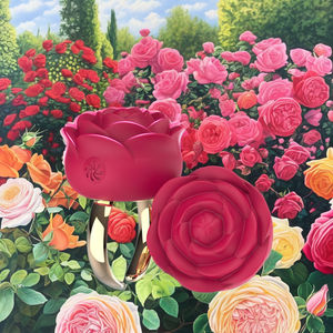 Anello vibrante potente USB 10 modalità rosa giocattolo per anello clitorideo personale vibratore stimolazione Sex Toys - Product Image 6