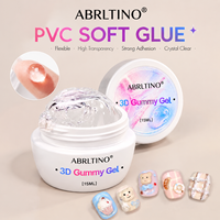 Gel 3D souple pour ongles effet bonbon, Gel de modelage solide, Gel de sculpture non collant pour nail art, Marque privée OEM Vente en gros