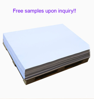 Papier offset double blanc naturel 85 % de luminosité, faible teneur en agent fluorescent, pour l'impression de documents de bureau