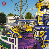 Nouvel équipement de jeu de saut rotatif à thème extérieur populaire pour enfants et adultes, idéal pour les parcs d'aventure