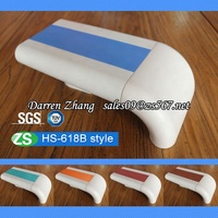 Barrière de sécurité pour personnes âgées, couvre-main antidérapant en PVC, noyau en aluminium, protection murale pour couloir d'hôpital, barrière de protection médicale