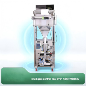 Máquina de Llenado de Polvo por Peso para Gránulos Alimenticios y Té, Máquina de Envasado Neumática Automática de Triple Cabezal - Product Image 6