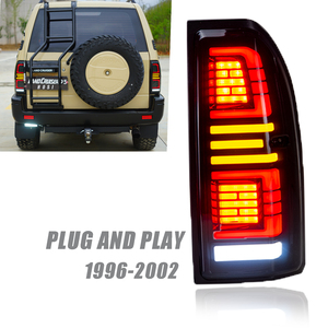 Hosi LED Phụ kiện xe hơi cho Toyota <span class=keywords><strong>Prado</strong></span> 3400 LAND CRUISE lc95 LC90 taillamp phía sau đèn Led Đuôi đèn 1996 2002 autoparts - Product Image 1