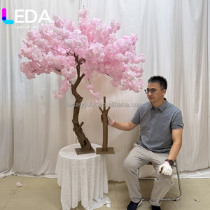 LEDA Promotion Exceptionnelle : Arbre Artificiel de Cerisier Sakura Rose de 1,5 m (5 pi) pour Intérieur, Hôtels et Maisons - Product Image 4