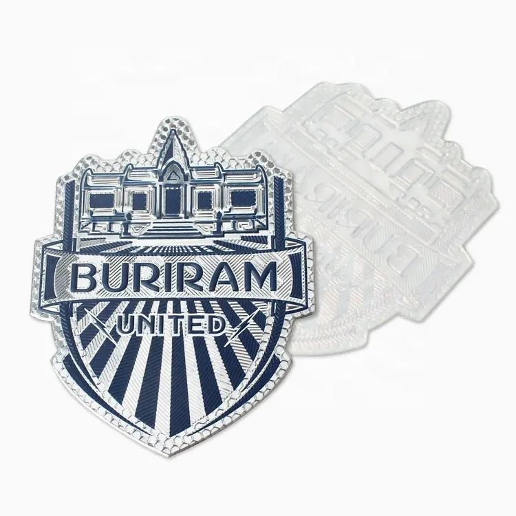 Wholesale Custom Brand Name Logo TPU 3D Embossed Patches For Sport Wear