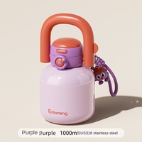 Produits cadeaux pour bébés sans BPA, gourdes isothermes et thermos, bouteilles à boisson, grande capacité, bouteille d'eau portable en acier inoxydable