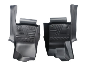 Wholesale Factory Custom 5D TPE <b>Rubber</b> Eco-friendly Waterproof Anti Slip 5D Car <b>Floor</b> Mats 3 Pieces for Toyota Hilux 2016 - Product Image 4