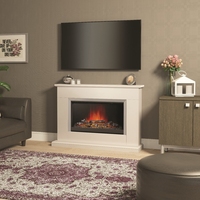 Nouveau design foyer à bûche décoratif 23 ''26'' 30 ''36'' po foyer électrique encastré avec manteau
