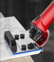 Support de chanfreinage pour meuleuse d'angle pour carreaux de céramique à angle de 45 degrés Haitang