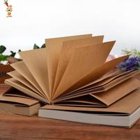 Carnet personnalisé A4 A5 imprimé, style journal, pour étudiants, avec pages vierges en papier kraft, pour journal de voyage et carnet de croquis