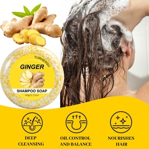 YURHERSU <span class=keywords><strong>Shampoo</strong></span> Solido allo Zenzero Anti-Crespo Nutriente per la Crescita dei Capelli e Prevenzione della Caduta, Detergente Profondo - Product Image 5