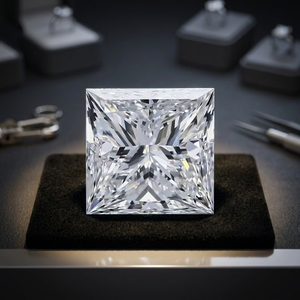 Diamante Portugués de Corte Princesa Cultivado en Laboratorio, Certificado CVD Premium, Piedra Suelta para Fabricación de Joyería Fina - Product Image 2