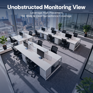 Cámara YIMMET <span class=keywords><strong>en</strong></span> el Panel de Luz, Cámara WiFi Montada <span class=keywords><strong>en</strong></span> <span class=keywords><strong>la</strong></span> Luz, Sin Cables, Ahorro de Espacio, 2K HD, Batería Interna de Doble Potencia, Control por Aplicación - Product Image 4