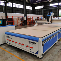NOUVEAU Routeur CNC 3 axes SUDA MC1325-G3 avec ATC, NC Studio, 5,5 kW, refroidissement par eau, table 1300x2500mm, pour découpe bois/acier/aluminium et pierre, avec pompe