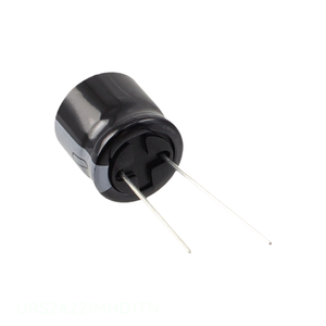 Condensateur radial traversant 220 µF URS2A221MHD1TN en aluminium 220 µF 20 % 100 V - Product Image 1