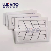 Garniture en caoutchouc silicone pour protection des câbles de panneau de boîtier électrique