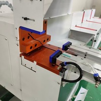 Scie à onglet double tête CNC 450 pour découpe d'aluminium, machine de découpe de profil à 45 degrés pour portes, fenêtres et armoires